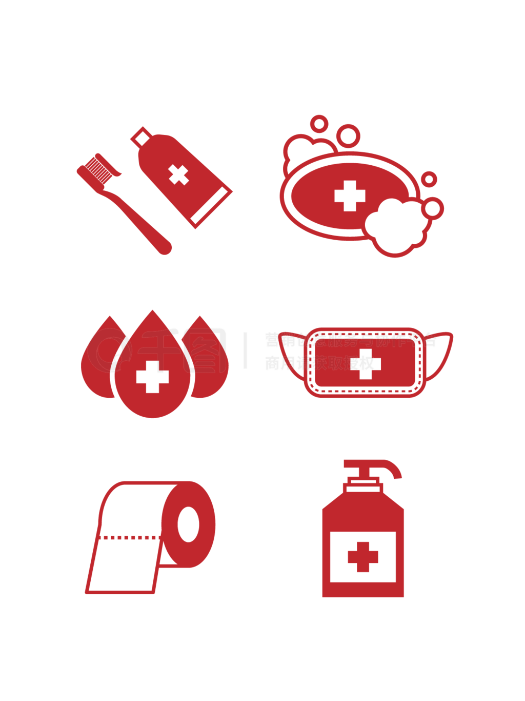 守護生命健康 矢量醫(yī)療用品消毒水紗布與一次性使用醫(yī)療用品的圖標解讀與價值探索